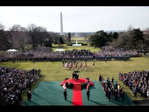 Canada Official Visit Arrival Ceremony