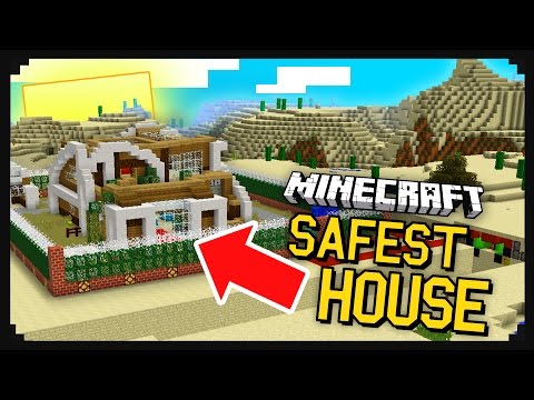 THE MOST SAFE HOUSE IN MINECRAFT (40+ Different Security Mechanisms)