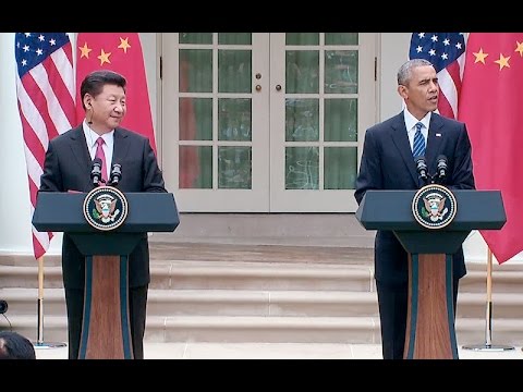 President Obama and the President of the People’s Republic of China hold a Joint Press Conference