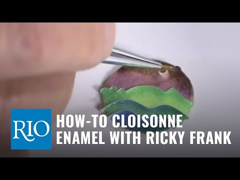 Cloisonne Enamel Start to Finish with Ricky Frank