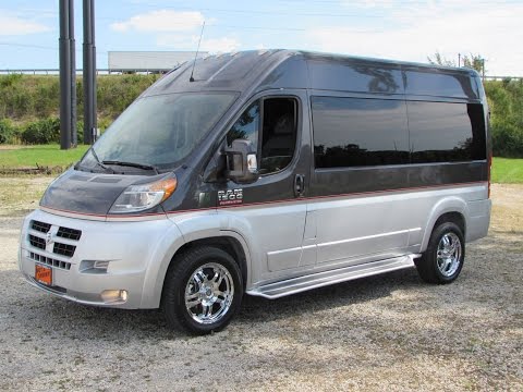 2014 Ram Promaster Commercial / Conversion Van Start Up, Test Drive, and In Depth Review