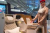 Emirates' new Boeing 777 business class seats.