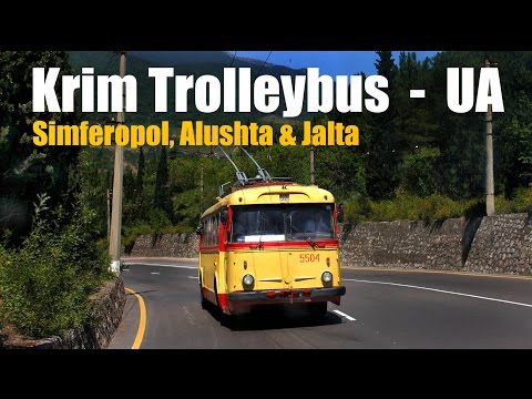 KRIM-TROLLEYBUS - Simferopol, Alushta & Jalta (23.-29.07.2012)