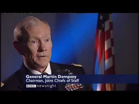 General Martin Dempsey Chairman of the Joint Chiefs with Paxman