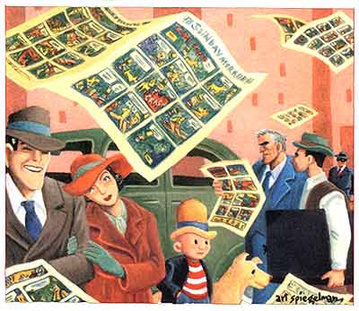 comic art by Art Spiegelman