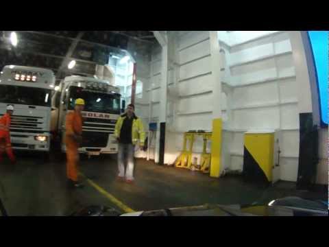 Boarding Ferry from Ireland (Rosslare) to France (Cherbourg)