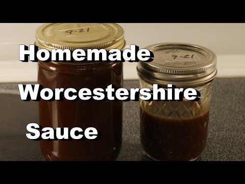 Homemade Worcestershire Sauce