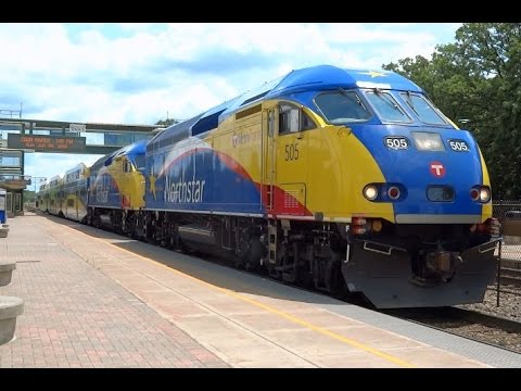 Northstar Commuter Rail Action at Coon Rapids Riverdale Station