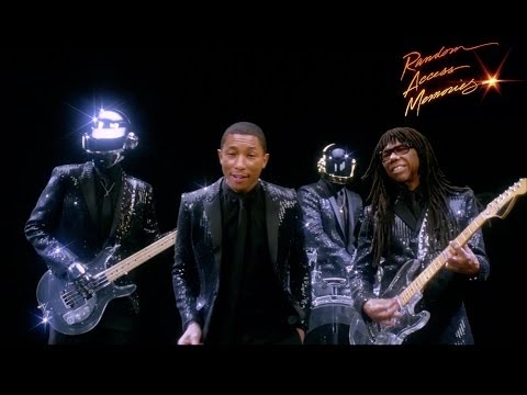 Daft Punk Feat Pharrel Williams - Get Lucky (Album Version Video)