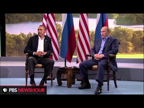 Watch President Obama and Russian President Putin Speak at the G8 Conference