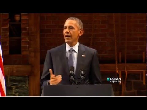 President Obama shows his stand up comedy ability as he completely wrecks Republicans.