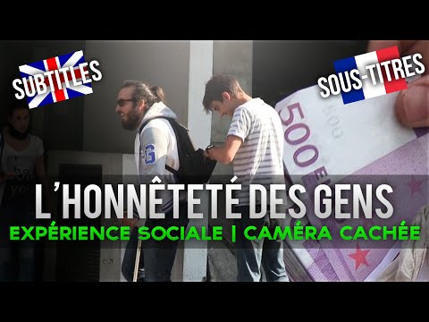 L'HONNÊTETÉ DES GENS- EXPÉRIENCE SOCIALE CAMÉRA CACHÉE