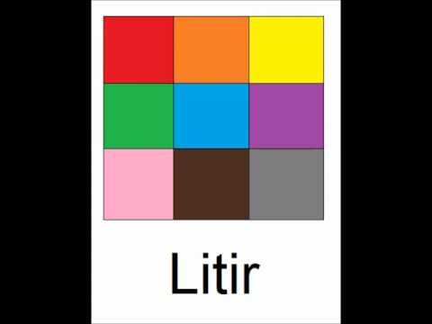 Icelandic Lesson #2: Colours - Pronunciation