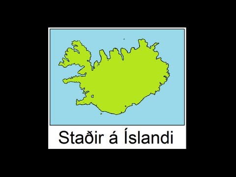 Icelandic Lesson #28: Places in Iceland - Pronunciation