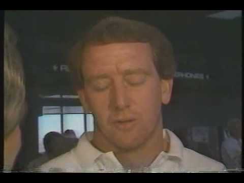 Archie Manning Retires  - Aug 1985 (w/Peyton Manning)