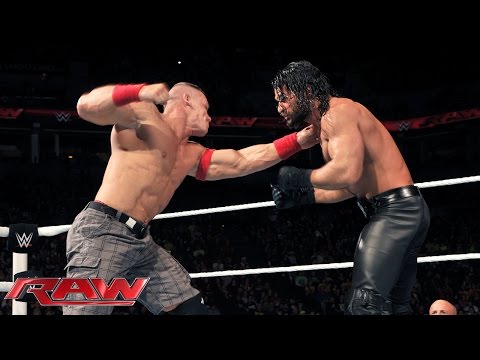 John Cena vs. Seth Rollins: Raw, December 22, 2014