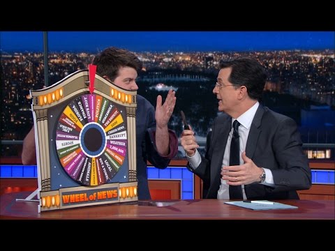 The Late Show Wheel Of News