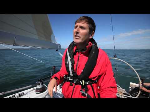 How to fly and trim a spinnaker downwind, with Brian Thompson & Pip Hare