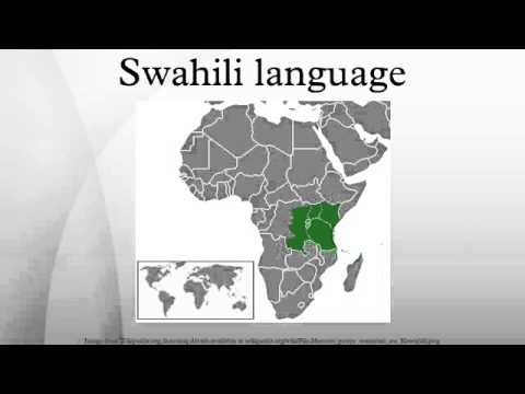 Swahili language