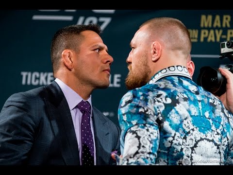 UFC 197: Conor McGregor vs. Rafael dos Anjos Staredown