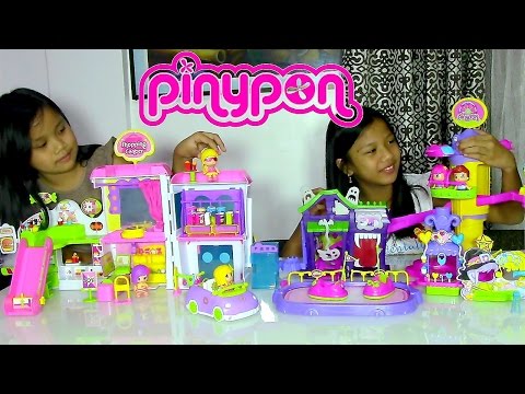 Pinypon Theme Park, Pinypon Shopping Center and Car - Kids' Toys