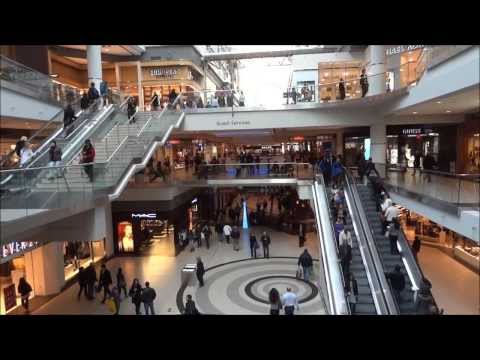 Toronto Eaton Shopping Center. Ontario Canada.