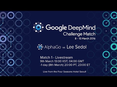 Match 1 - Google DeepMind Challenge Match: Lee Sedol vs AlphaGo