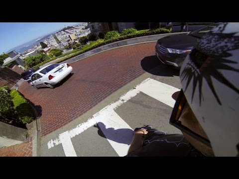 GoPro: Freeboarding Down Lombard Street