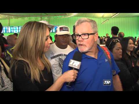 Pacquiao-Bradley | Freddie Roach Lands at LAX