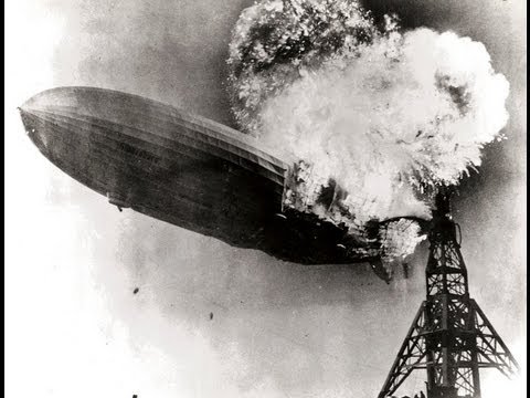 Hindenburg Disaster Footage - May 6, 1937