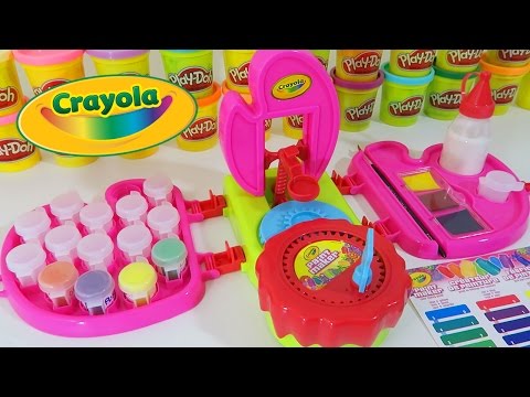 Crayola Paint Maker PINK Edition Play Kit | Easy DIY Make Your Own Paint & Art Playset!