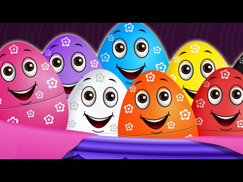 Surprise Eggs Wildlife Toys | Learn Wild Animals & Animal Sounds | ChuChu TV Surprise For Kids