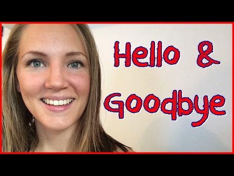 Norwegian Language: Basic Hello & Goodbye