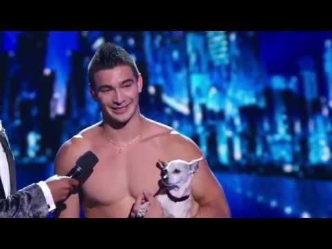 America's Got Talent 2014 - Radio City Music Hall - Christian Stoinev & Scooby