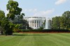 On the sidewalk behind the White House - Washington D.C. -United States.