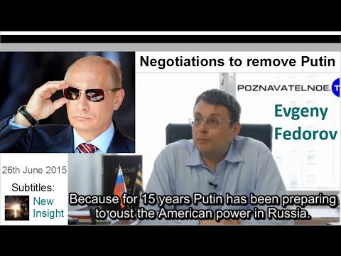 Negotiations to remove Putin. Evgeny Fedorov