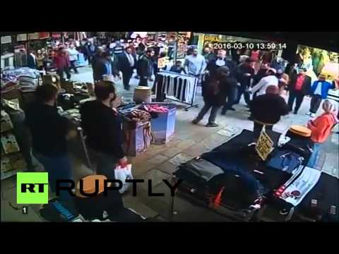 CCTV Footage: Man slams Syrian child refugee to ground