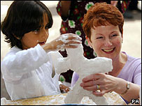 Hazel Blears in Oldham