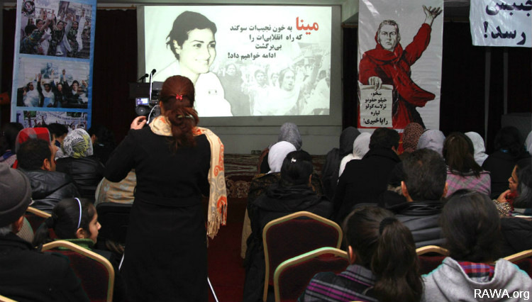 RAWA commemorates the 29th anniversary of Meenas martyrdom