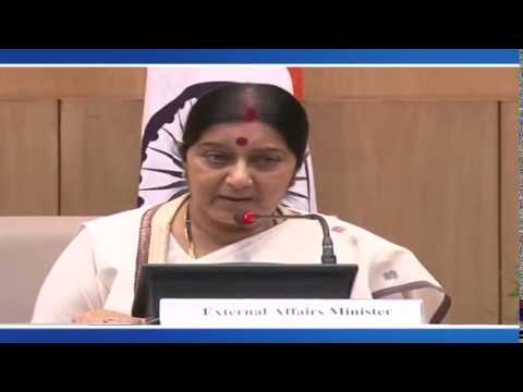 Edited:First Media Briefing By External Affairs Minister (September 08, 2014)