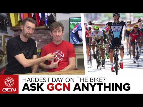 Ask GCN Anything About Cycling – Your Hardest Day On The Bike?