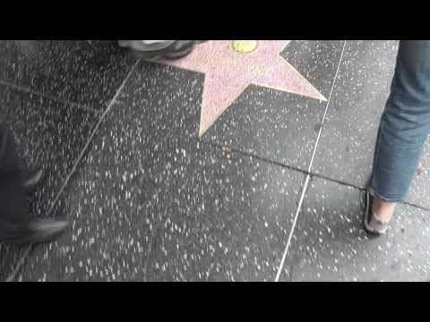 Hollywood: Walk of fame auf dem Hollywood Boulevard