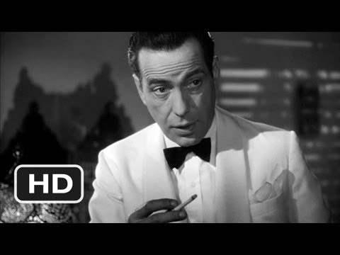 Casablanca (1/6) Movie CLIP - Secret Sentimentalist (1942) HD