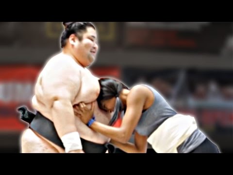 Regular People Wrestle Sumo Champions