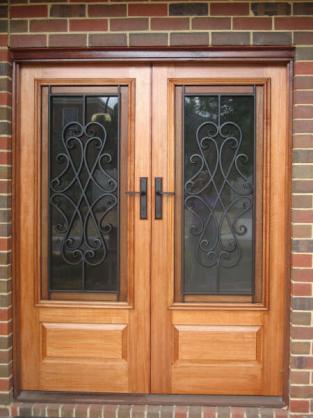 Door Designs by Budget Wrought Iron Pty Ltd