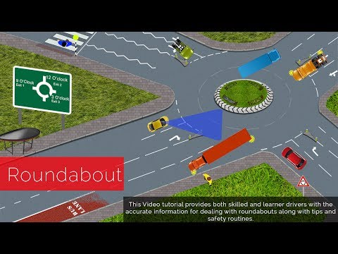 Roundabouts Driving lessons How To Negotiate Roundabout An Easy To Understand Full Explanations UK