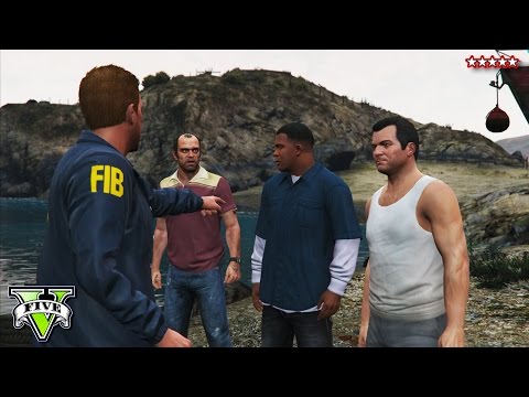 GTA 5 FIB Terrorism Heist! - GTA 5 Funny Moments Campaign Ep #13