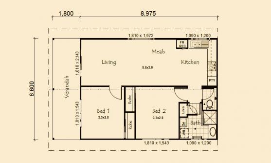 Granny Flat Design Ideas by Concept Steel Constructions