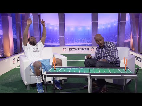 Flick Football Challenge: Akbar vs. Pro Bowlers | NFL