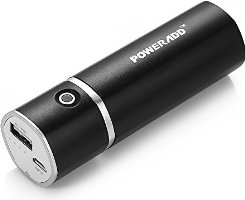 Poweradd Slim 2 5000mAh Cargador Móvil Portátil Batería Power Bank para Iphones Smartphones de Android Reproductor de MP3 Cámaras Digitales y Más-Negro